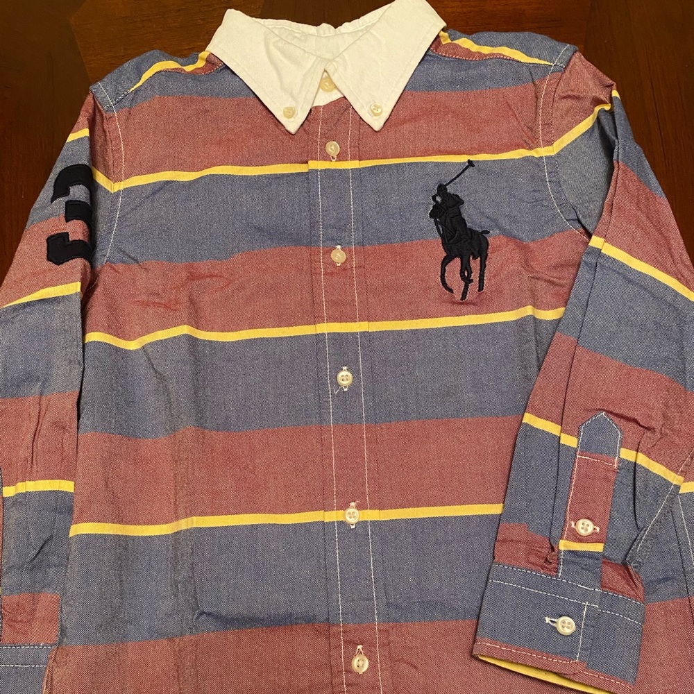 Boys Ralph Lauren button down shirt
